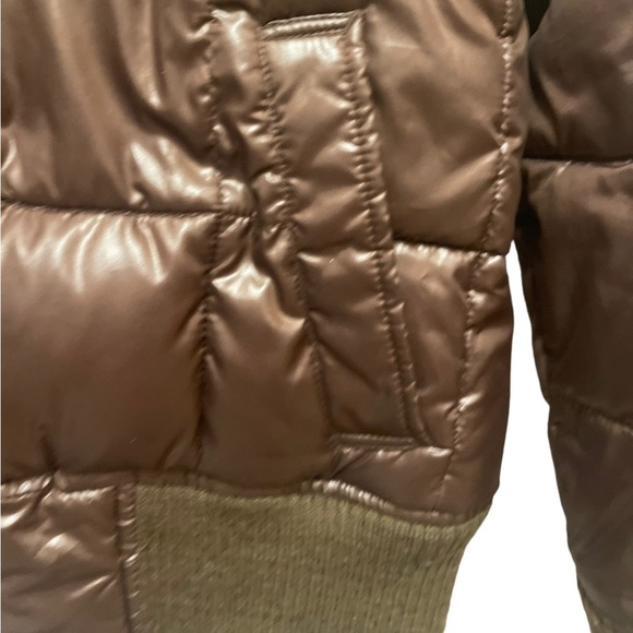 Old Navy Chocolate Brown Puffer Jacket Size XL HOST PICK!!!! - Picture 3 of 8